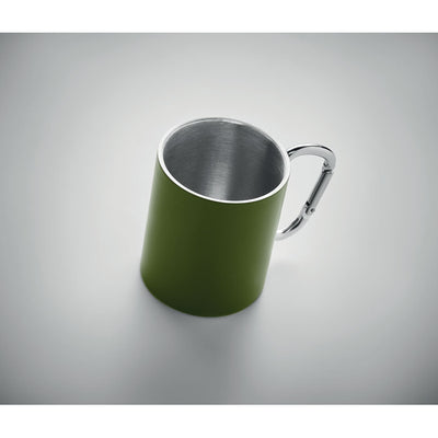 Double wall metal mug 300 ml