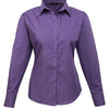 Premier Ladies Long Sleeve Poplin Blouse