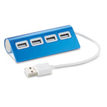 4 port USB hub with cable