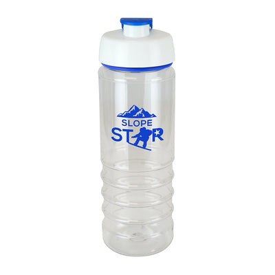 Branded Renzo 750ml Tritan Sports Bottle with flip up lid