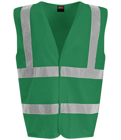 Pro RTX High Visibility Waistcoat Kelly Green
