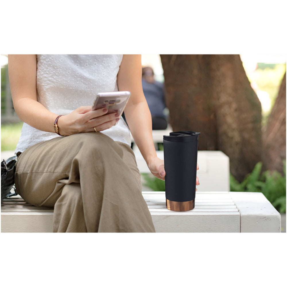 Branded Peeta 500 ml copper vacuum insulated tumbler