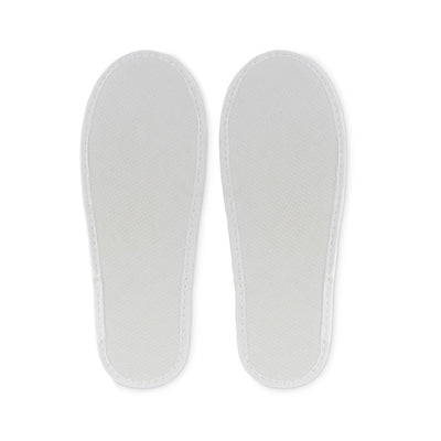 Branded Pair of slippers in pouch