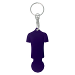 Football Shirt Shaped Trolley Coin Keyring