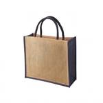 Aura Accented Jute Bag