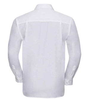 Russell Collection Long Sleeve Easy Care Poplin Shirt