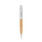 FUJI. Bamboo and metal ball pen with ABS case