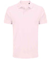 SOL'S Unisex Pacific Twin Piqué Polo Shirt Pale Pink
