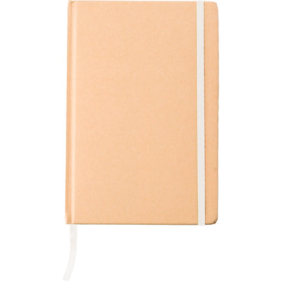 Branded Cantel Recycled paper notebook (approx. A5)
