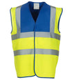 Yoko Hi-Vis Two Band and Braces Waistcoat