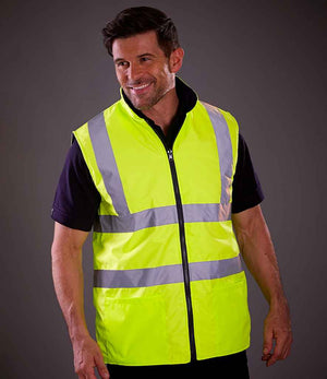 Yoko Hi-Vis Reversible Fleece Bodywarmer