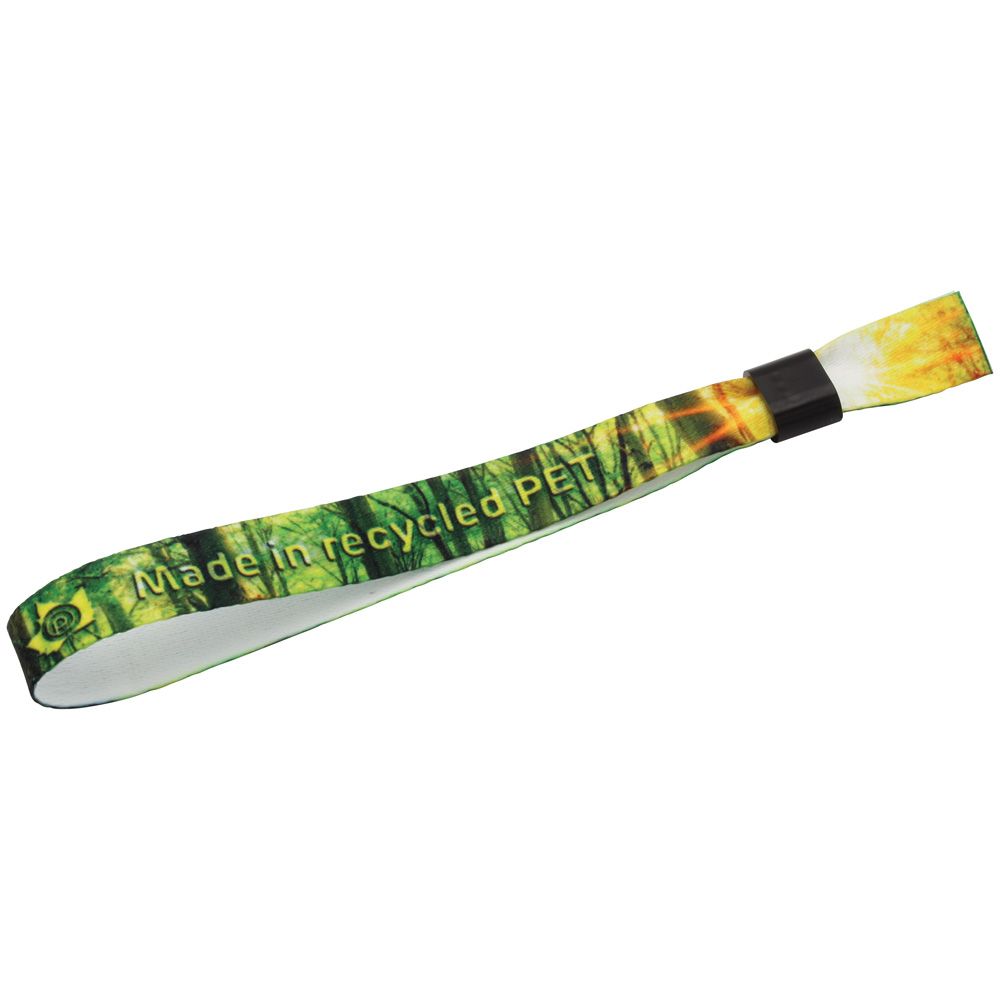 Branded Recycled PET Event Wristband (Dye Sublimation Print)