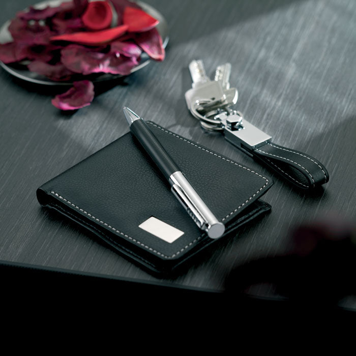 Branded Ball pen key ring and wallet