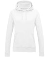 AWDis Ladies College Hoodie Arctic White