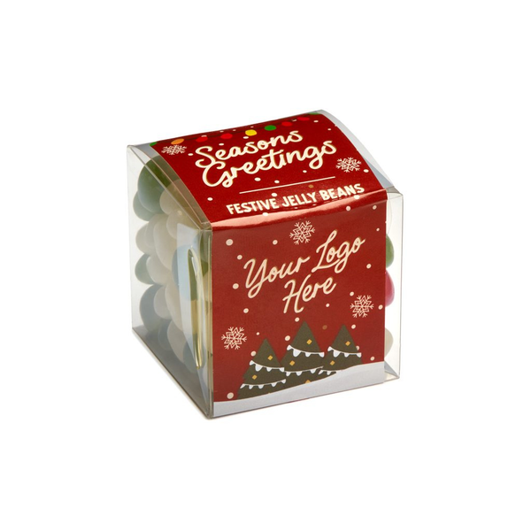Clear Cube of Jelly Bean Factory®