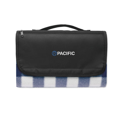 Branded RPET fleece blanket 150 gr/m²