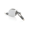 Branded 3-in-1 retractable cable