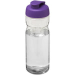 Branded H2O Active® Base 650 ml flip lid sport bottle