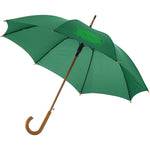 Branded Kyle 23" auto open umbrella wooden shaft and handle