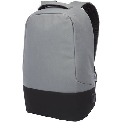 Branded Cover GRS RPET anti-theft backpack 16L