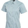 Ladies Pinpoint Oxford Half Sleeve Shirt