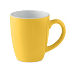 Branded Ceramic coloured mug 290 ml