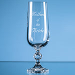 Branded 180ml Claudia Crystalite Champagne Flute