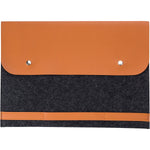 Cheddon RPET felt laptop pouch
