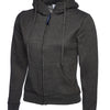 Ladies Classic Full Zip Hooded Sweatshirt
