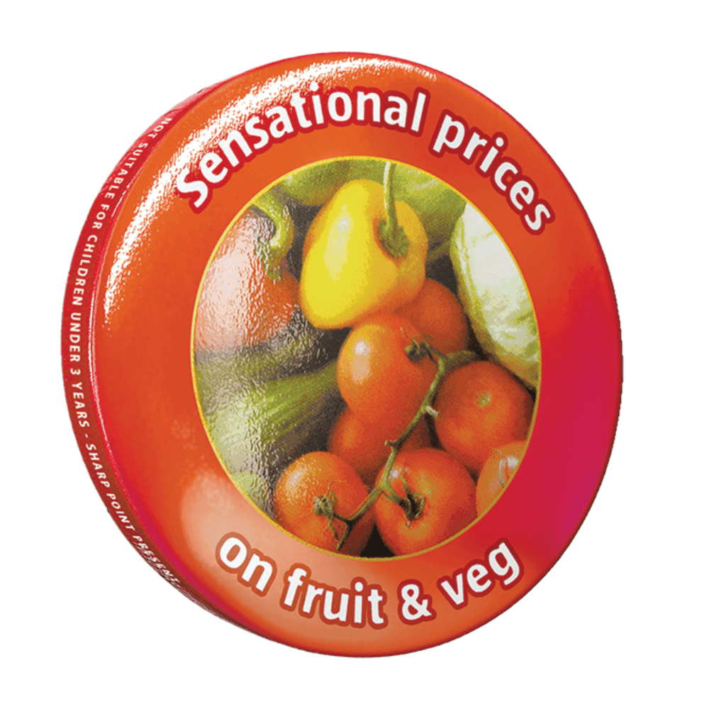 Express Round Full Colour Print Button Badge - 75mm