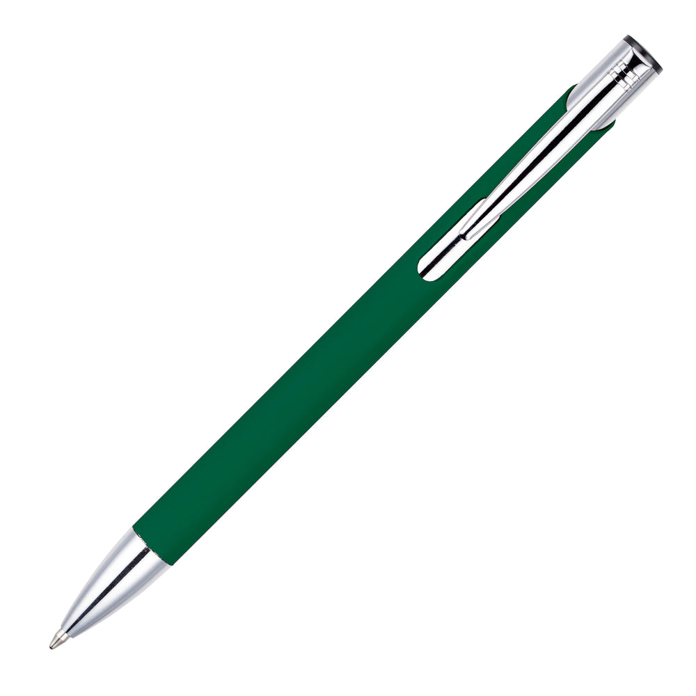 Branded MOLE-MATE ball pen with chrome trim