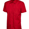 Mens Poplin Half Sleeve Shirt