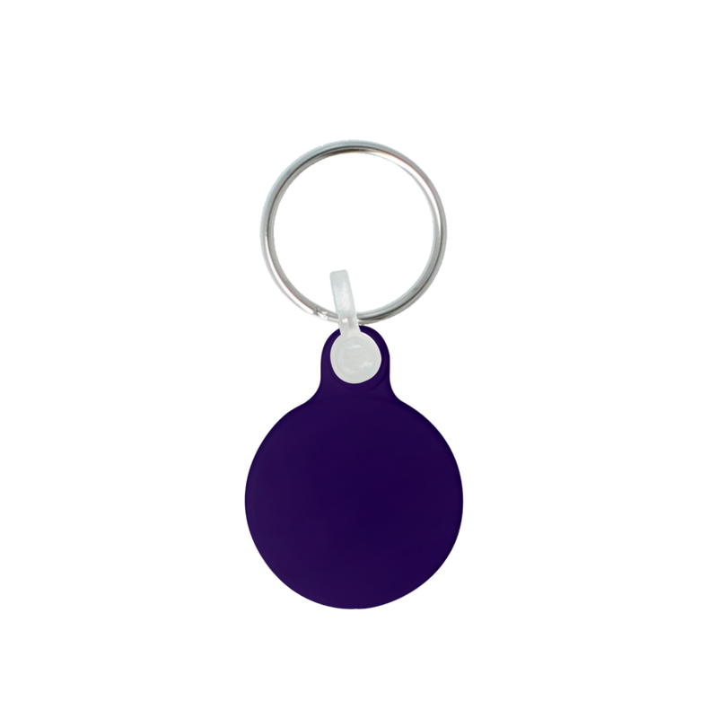 30mm Circle Keyring