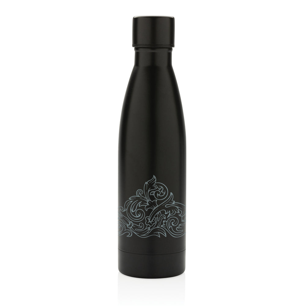 Branded RCS Recycled stainless steel solid vacuum bottle