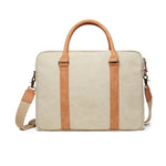 Branded VINGA Bosler RCS recycled canvas computer bag 17"