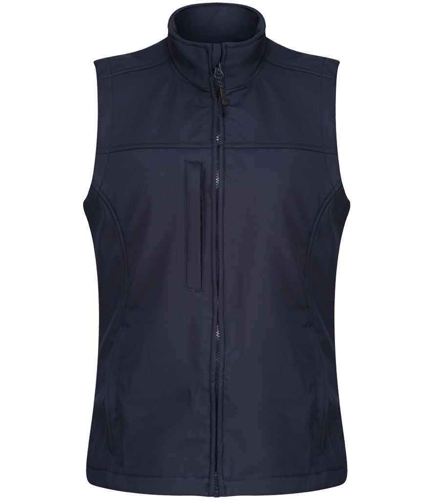Regatta Ladies Flux Soft Shell Bodywarmer Navy/Navy