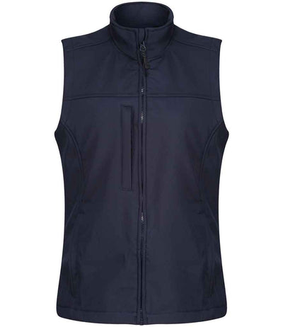 Regatta Ladies Flux Soft Shell Bodywarmer Navy/Navy