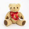 Sash Bear II 25cm Honey Jointed Bear