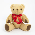 Sash Bear II 25cm Honey Jointed Bear