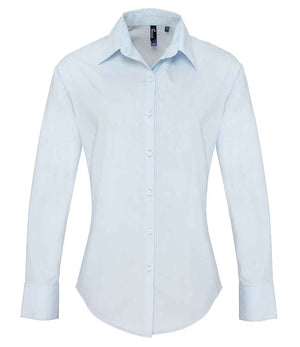 Premier Ladies Supreme Long Sleeve Poplin Shirt