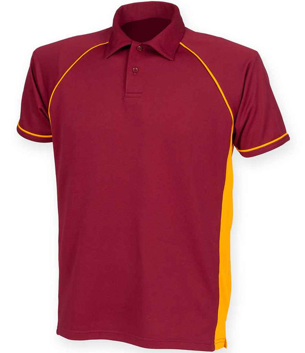 Finden and Hales Kids Performance Piped Polo Shirt