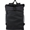 The Yani - RPET polyester roll-top backpack.
