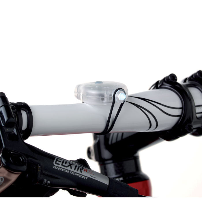 Branded 2 bicycle lights in PP box