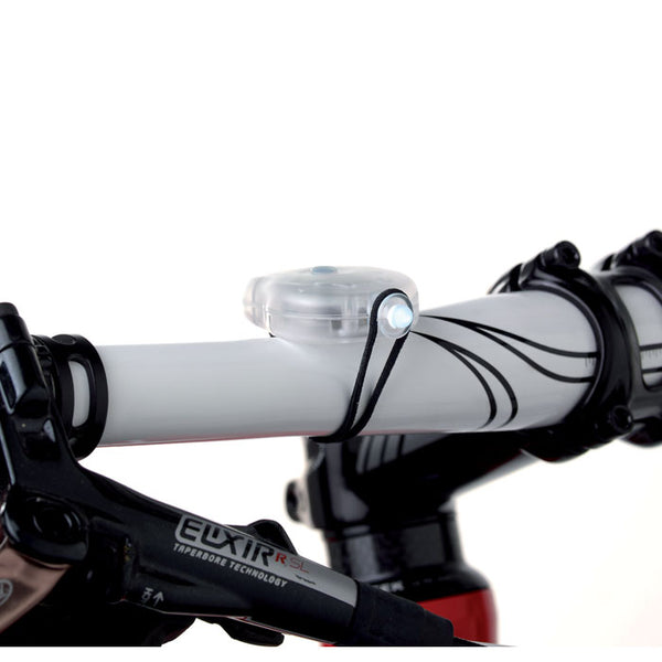 Branded 2 bicycle lights in PP box