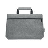 Branded RPET felt zippered laptop bag