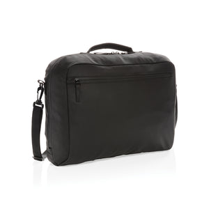 Fashion black 15.6" laptop bag PVC free