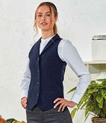 Premier Ladies Herringbone Waistcoat