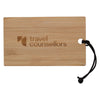 Branded Bamboo Luggage Tag (String)