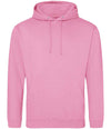 AWDis College Hoodie Candyfloss Pink