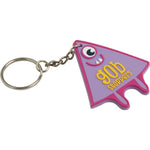Branded Soft PVC Keyring (70mm)